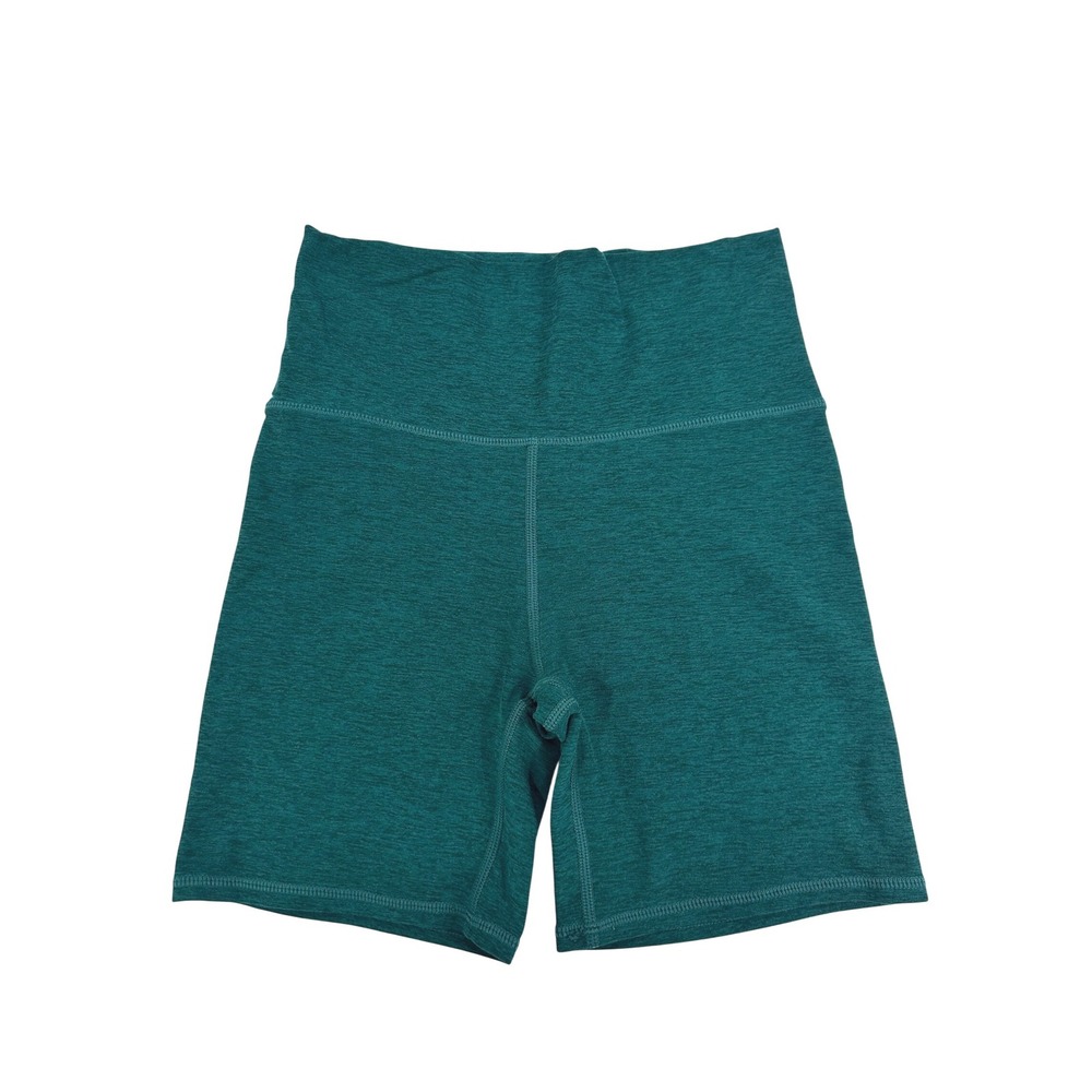 Vuori Clean Elevation Shorty Dark Emerald Heather Green High Rise XS VW371